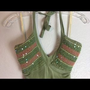 AMAZING QUALITY! Forever 21 Halter Dress 💗